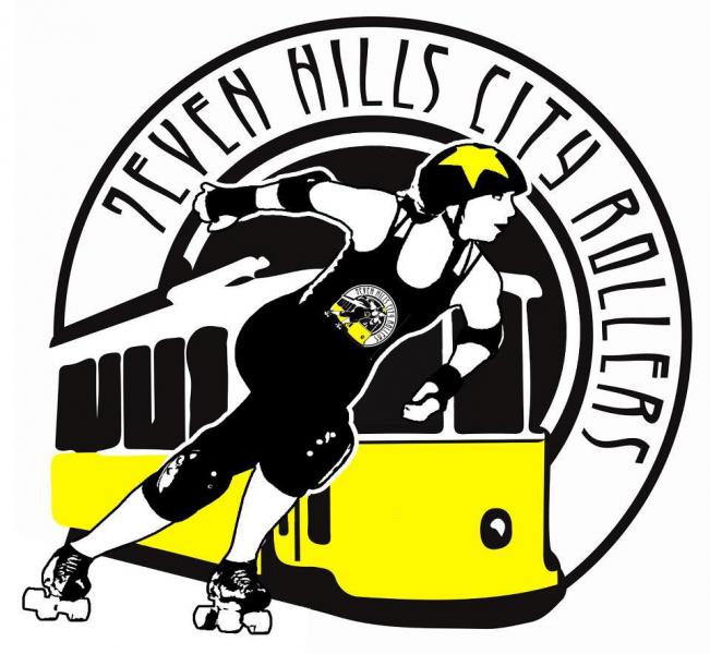 7even Hills City Rollers logo